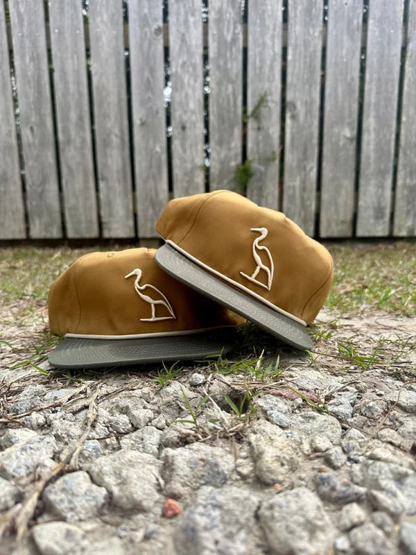 Dirty Marsh Men's Heron Embroidered Rope Hat - Stuttgart