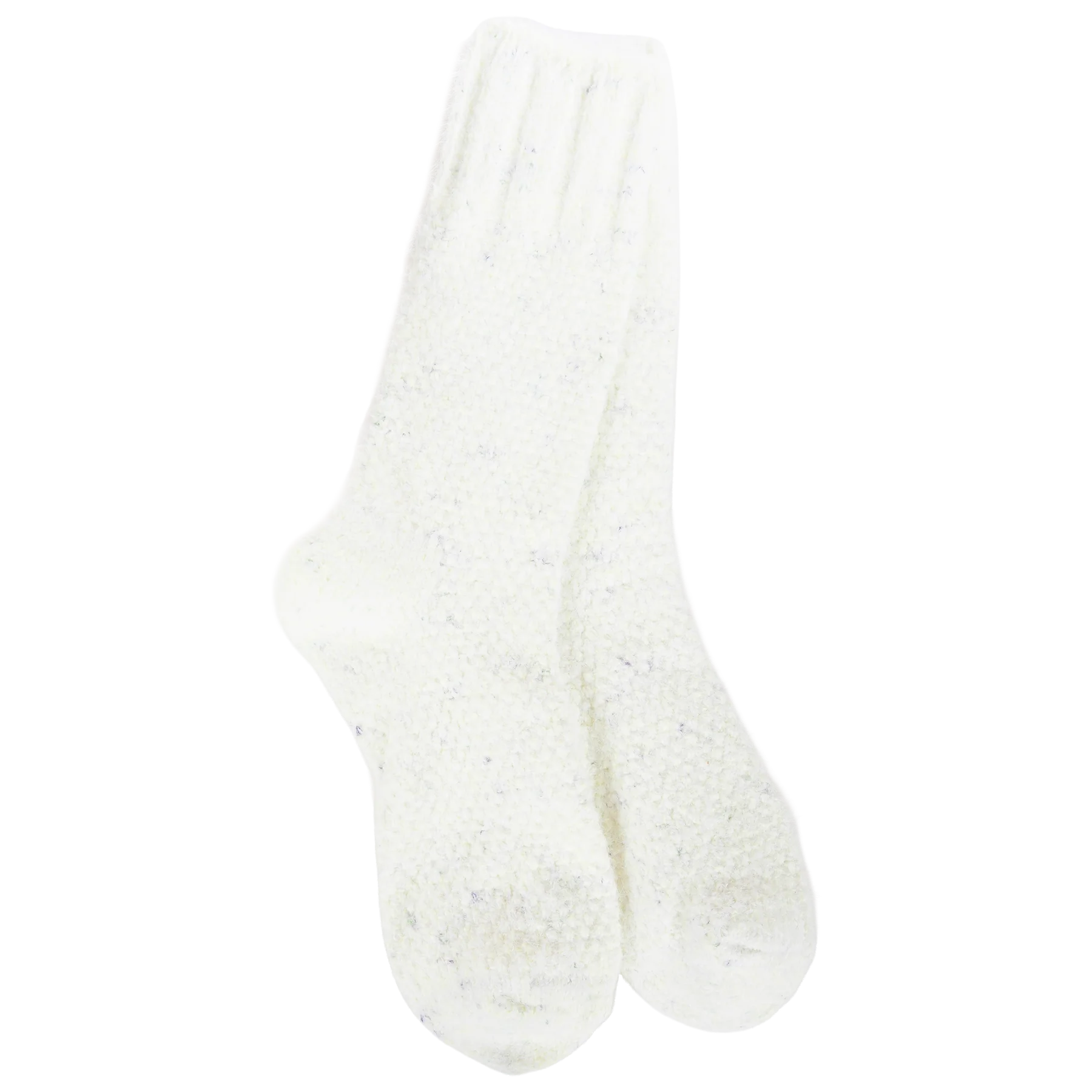 World's Softest Socks Weekend Feather Crew - Ivory