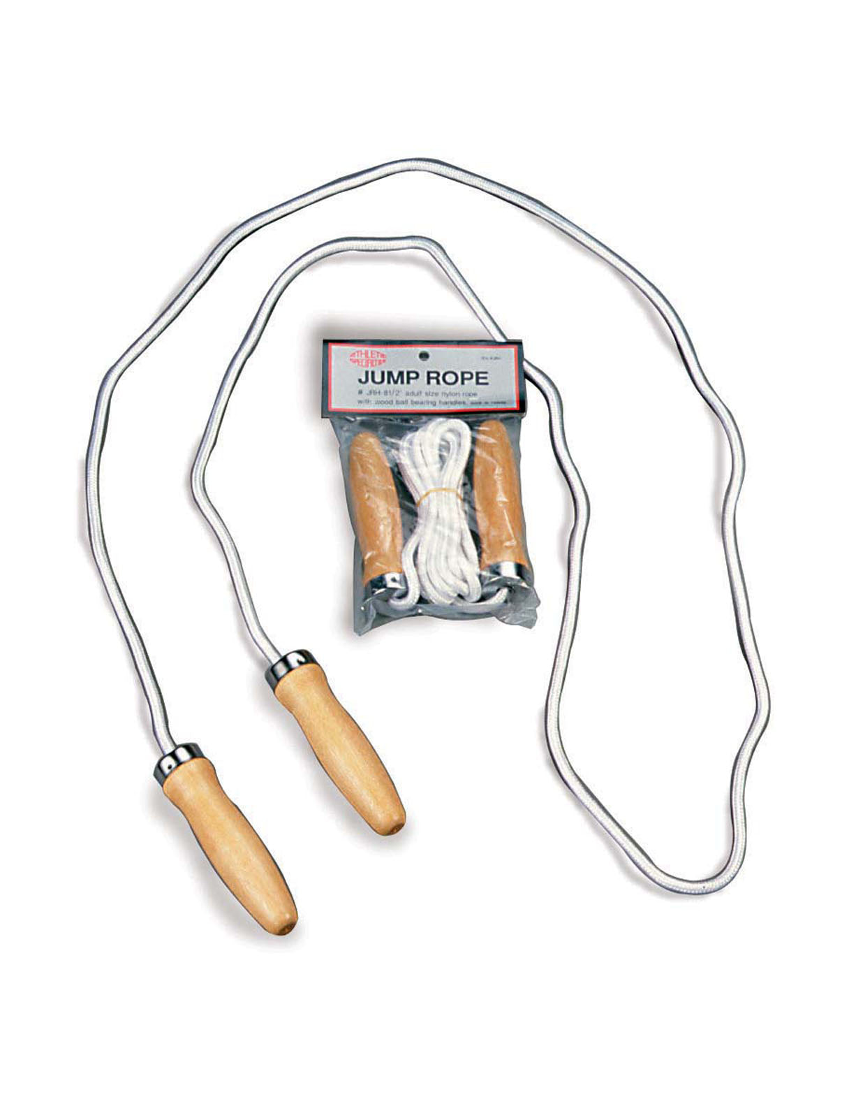Athletic Specialties Heavy Duty 8-1/2′ Jump Rope with Wood Handles