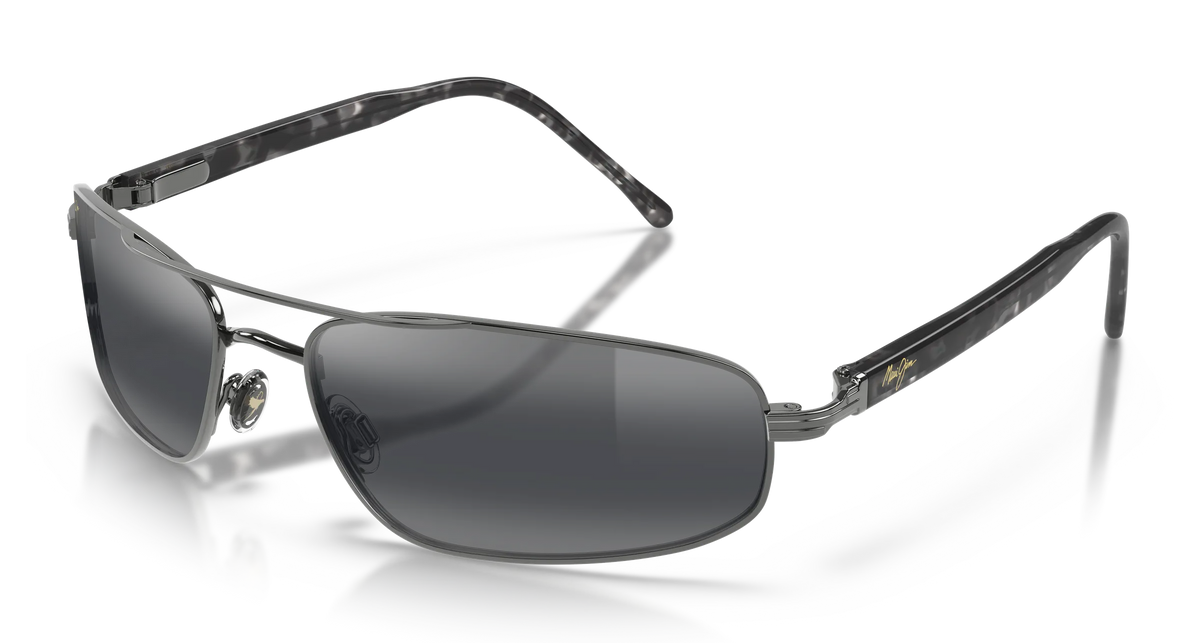 Maui Jim Kahuna Polarized Sunglasses - Gunmetal/Grey