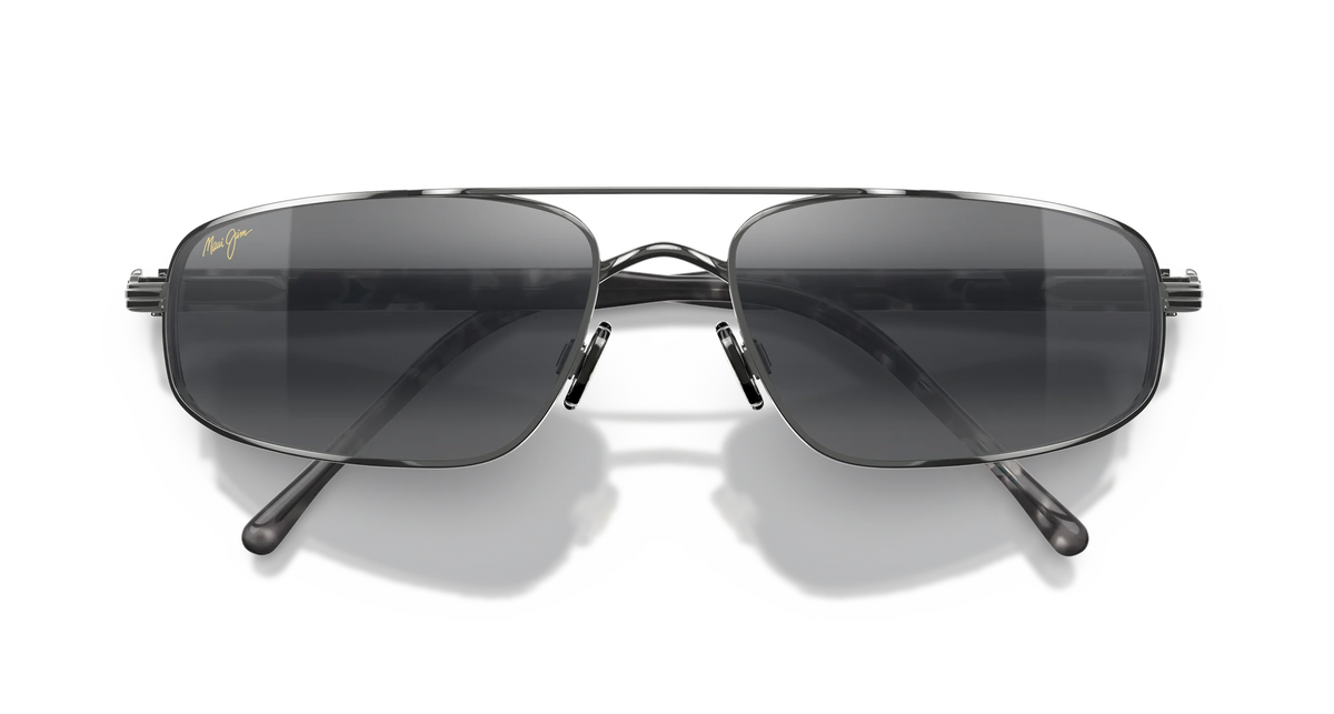 Maui Jim Kahuna Polarized Sunglasses - Gunmetal/Grey