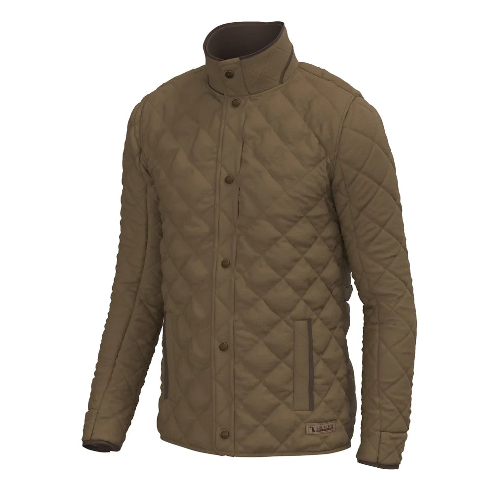 Local Boy Men's Diamond Quilted Jacket