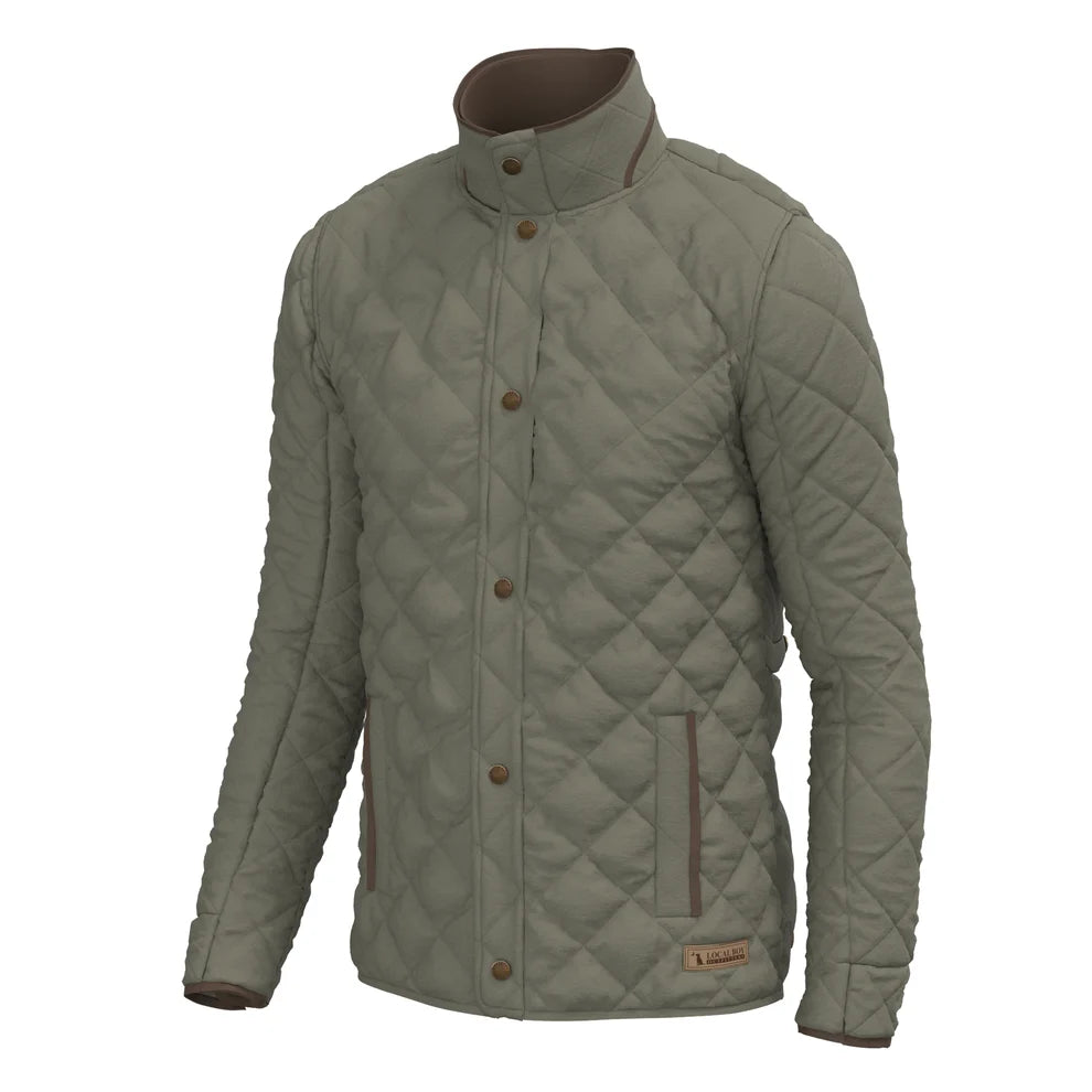 Local Boy Men's Diamond Quilted Jacket