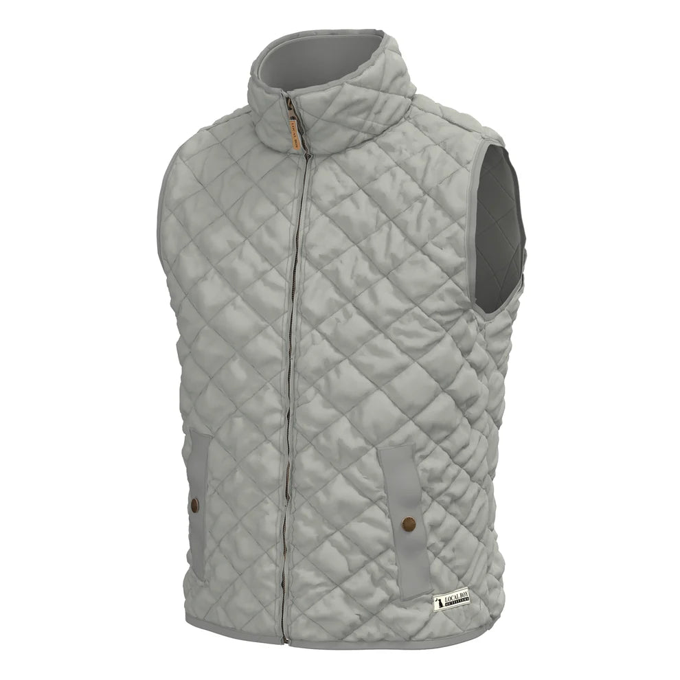 Local Boy Men's Diamond Quilted Vest