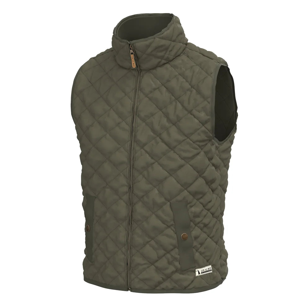 Local Boy Youth Diamond Quilted Vest