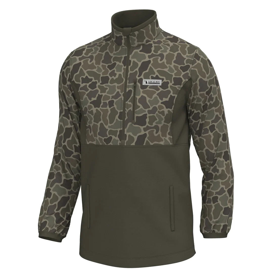 Local Boy Men's Fielder Quarter Zip Pullover