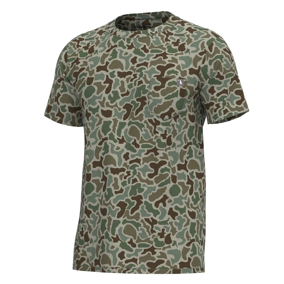 Local Boy Men's Short Sleeve Heather Performance Shirt