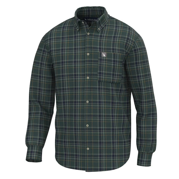 Local Boy Men's Plaid Stretch Flannel