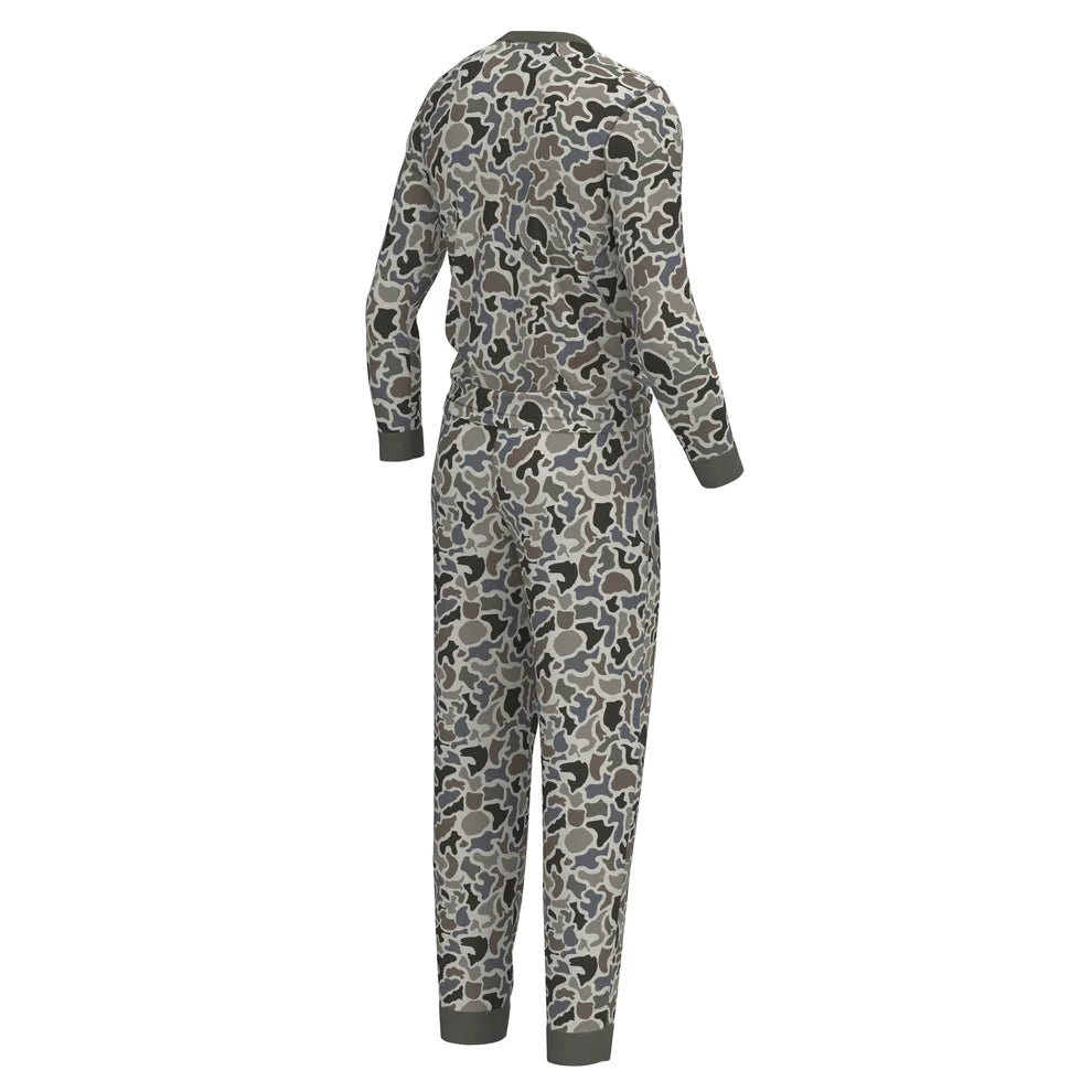 Local Boy Toddler Boys Rib Pajama Set