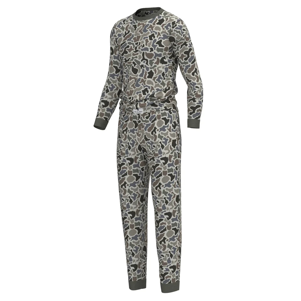 Local Boy Youth Boys Rib Pajama Set