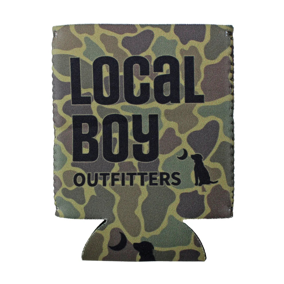 Local Boy Aligned Koozie