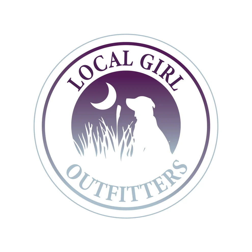 Local Girl Sunset Decal - Plum