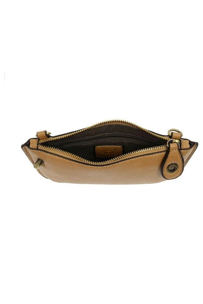 Joy Susan Mini Crossbody Wristlet - Golden Oak