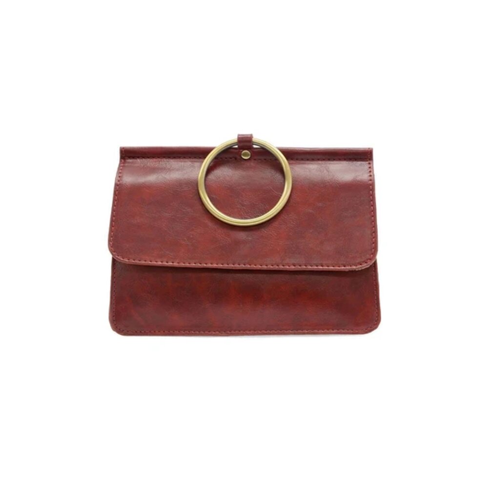 Joy Susan Aria Ring Bag - Ruby