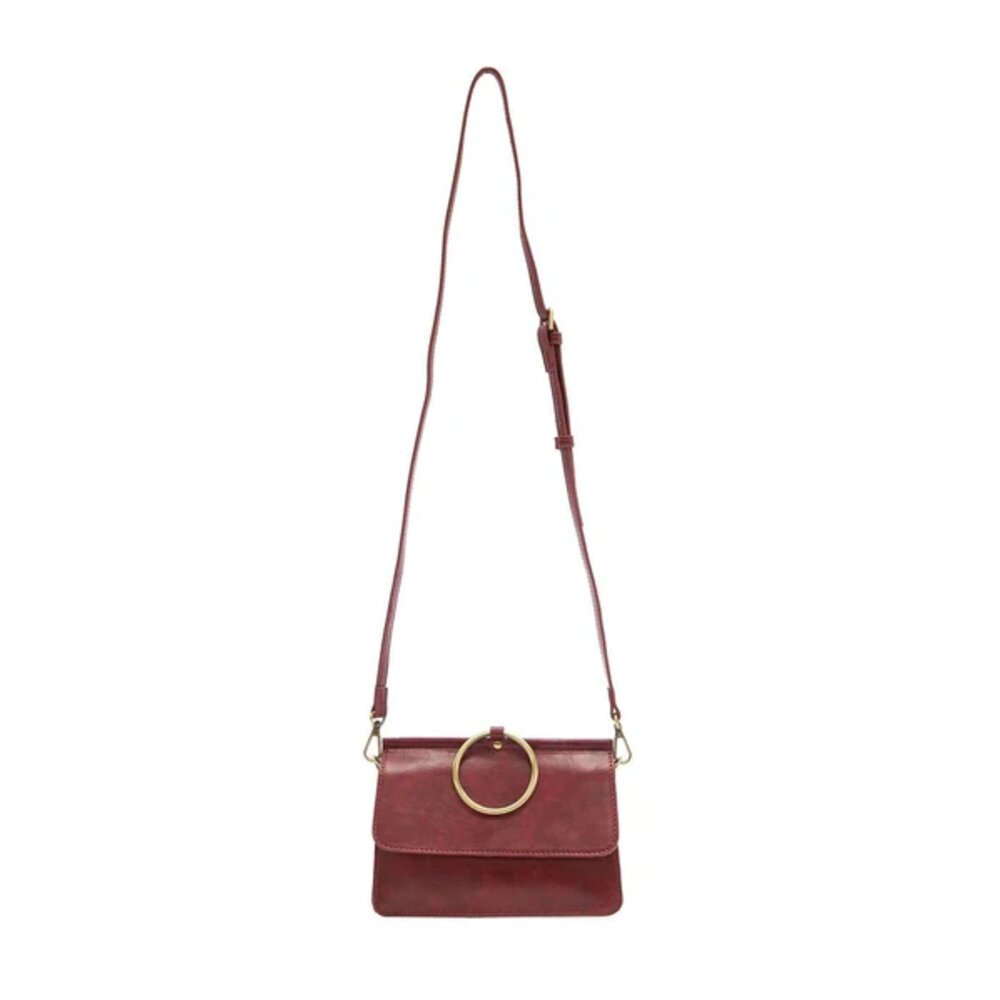 Joy Susan Aria Ring Bag - Ruby