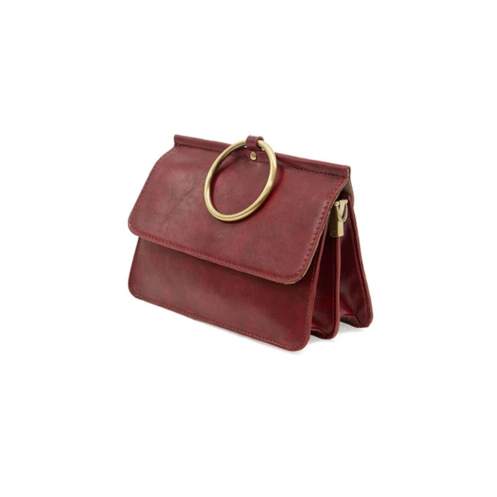 Joy Susan Aria Ring Bag - Ruby