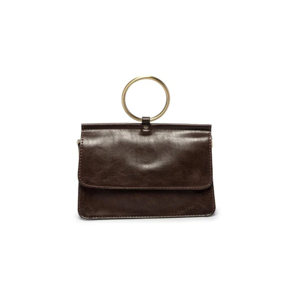 Joy Susan Aria Ring Bag - Dark Chocolate