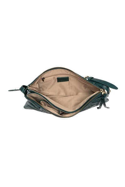 Joy Susan Eve Trapeze Shoulder Bag - Dark Teal
