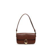 Joy Susan Leona Flap Shoulder/Crossbody - Walnut