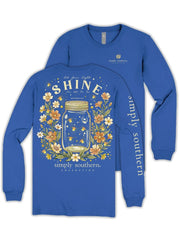 Simply Southern Youth Girls Long Sleeve Light T-Shirt - Bali