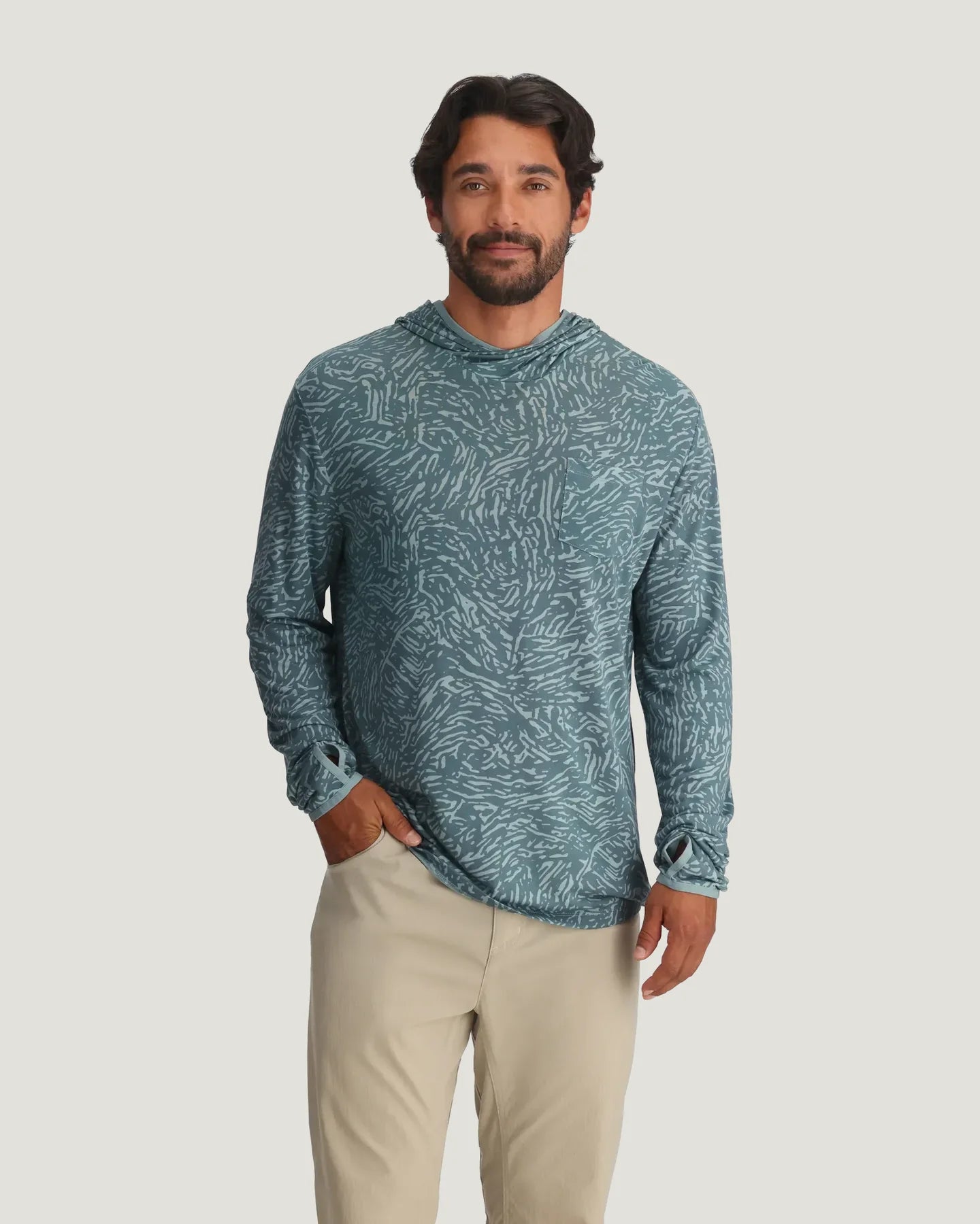 Free Fly Men's Bamboo Lightweight Hoodie