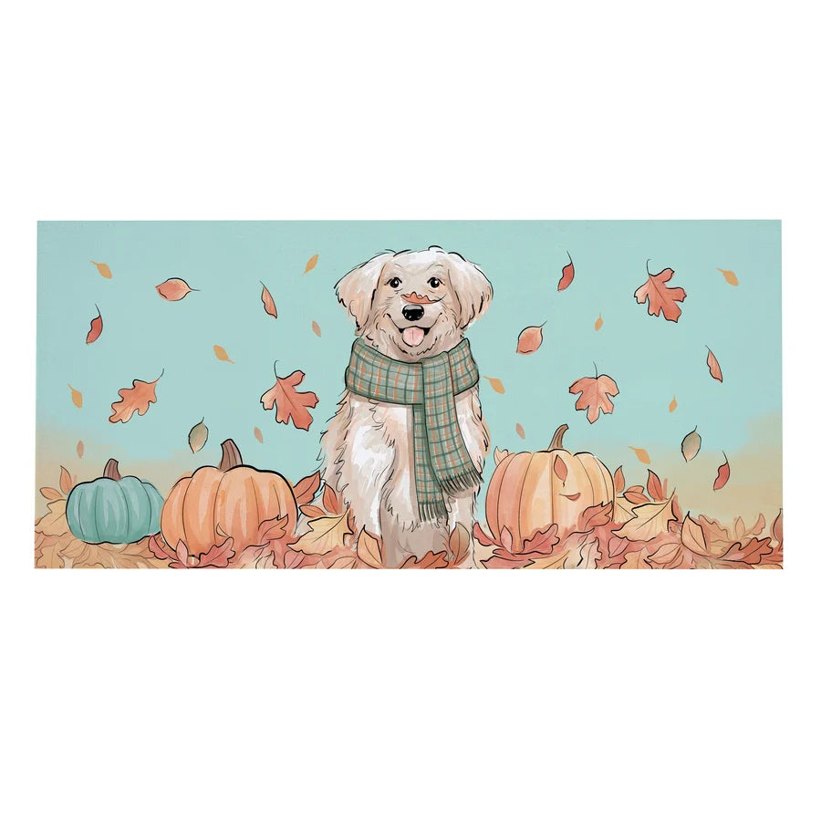 Evergreen Harvest Blossoms Dog Sassafras Switch Mat