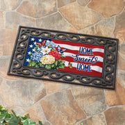 Evergreen Patriotic Hydrangeas Sassafras Switch Mat