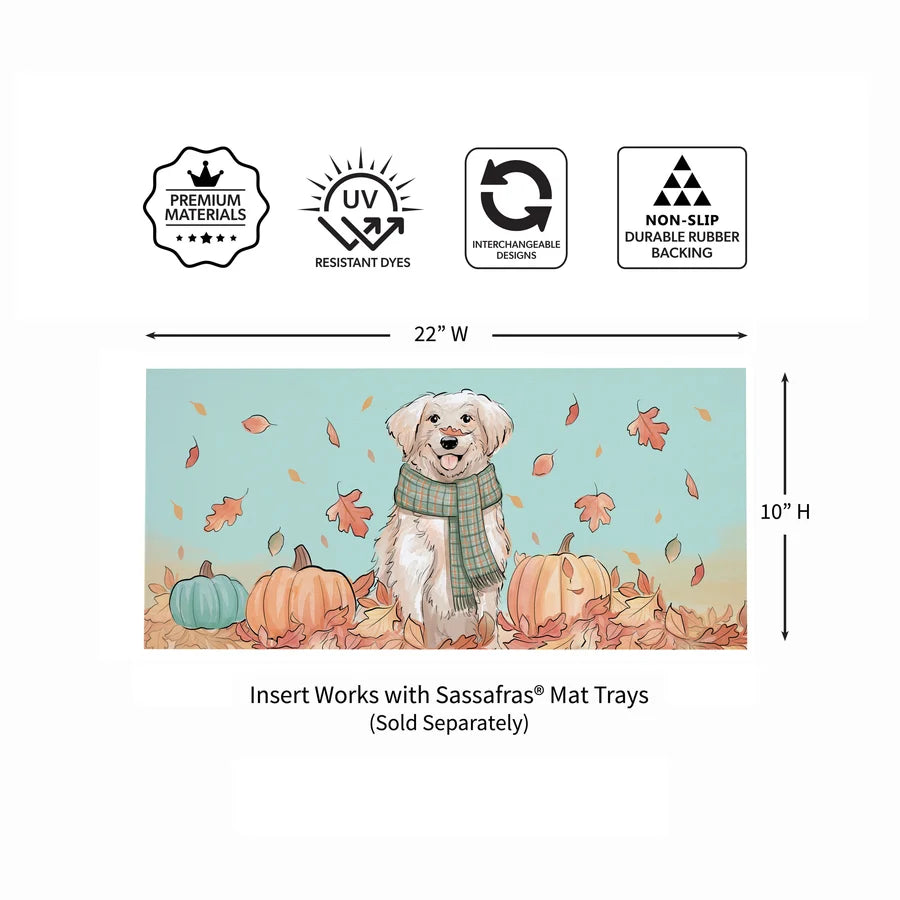 Evergreen Harvest Blossoms Dog Sassafras Switch Mat