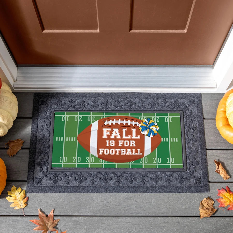 Evergreen Fall Football Sassafras Switch Mat