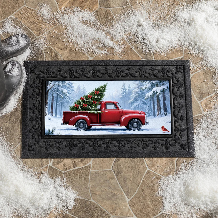 Evergreen Christmas Delivery Sassafras Switch Mat