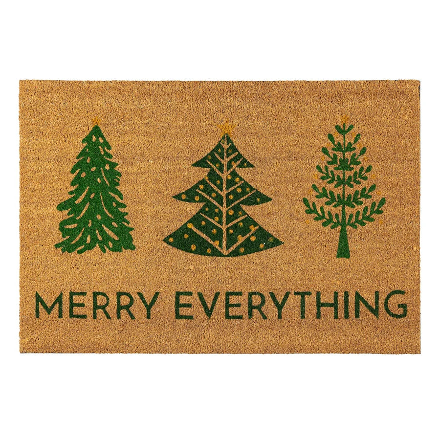 Evergreen VivaStyle Coir Mat - Festive Foliage