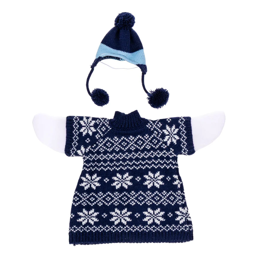 Evergreen Giddy the Goose Outfit - Blue Sweater