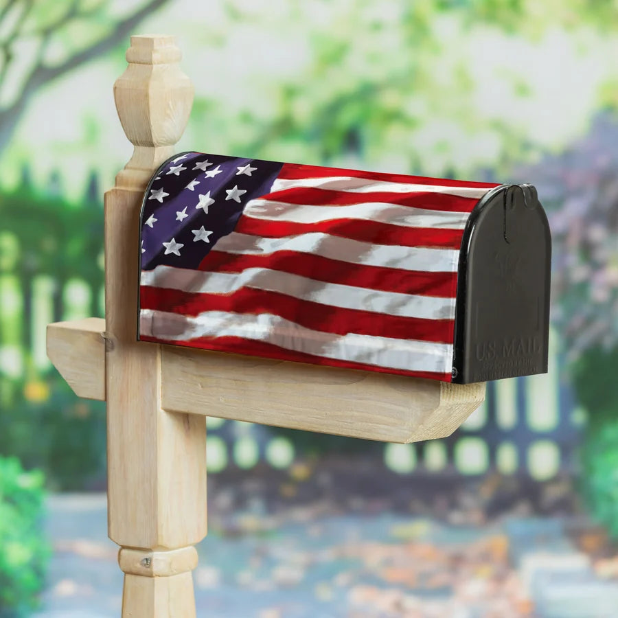 Evergreen America in Motion Mailbox Cover