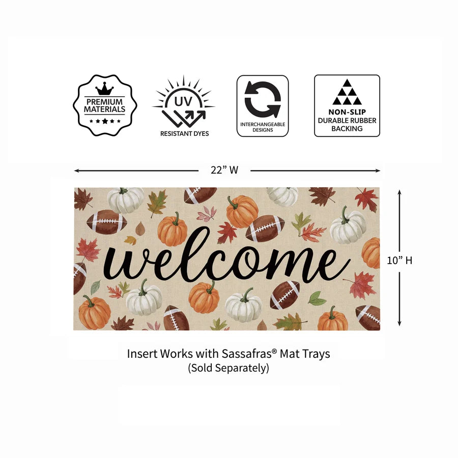 Evergreen Game Day Welcome Sassafras Switch Mat