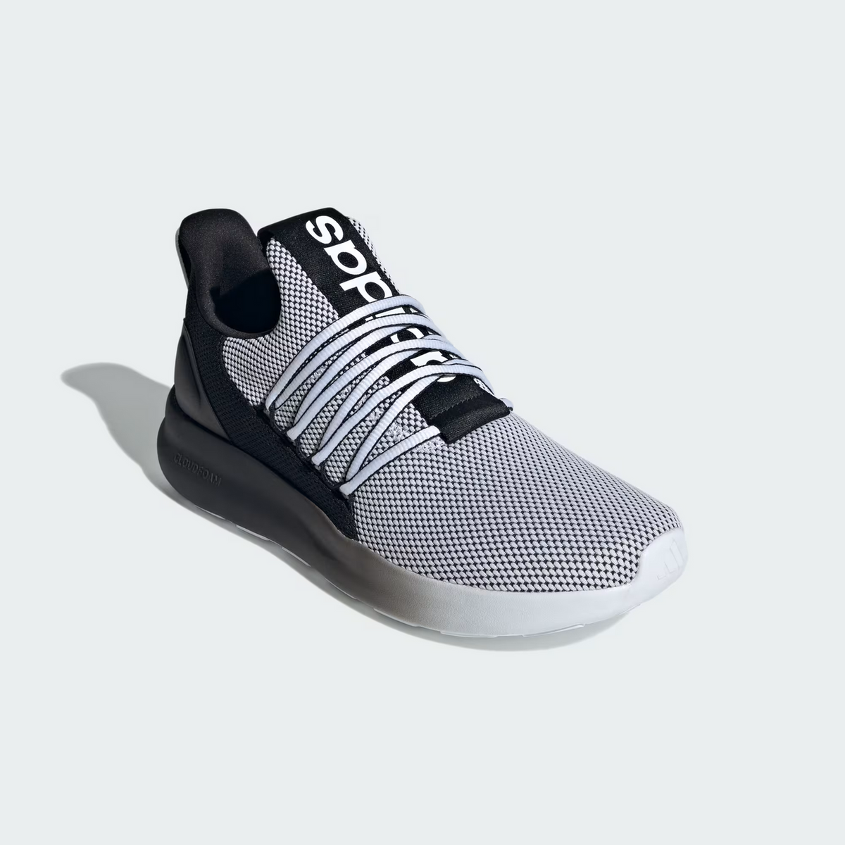 Adidas Lite Racer Adapt 7.0 Men’s Slip-On Running Shoes - Black/White