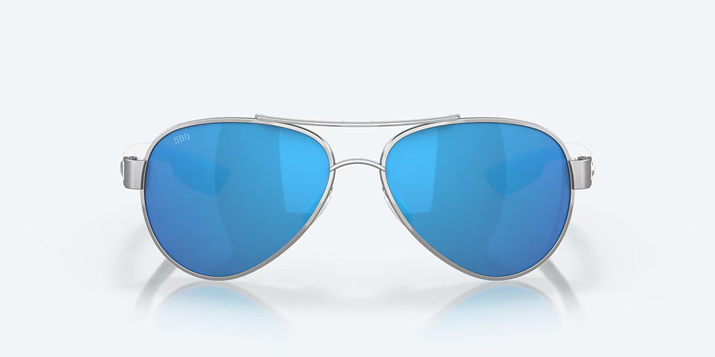 Costa Del Mar Loreto 21 Sunglasses - Palladium/Blue Mirror