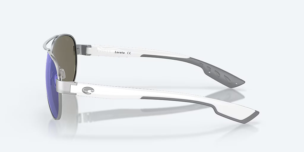 Costa Del Mar Loreto 21 Sunglasses - Palladium/Blue Mirror