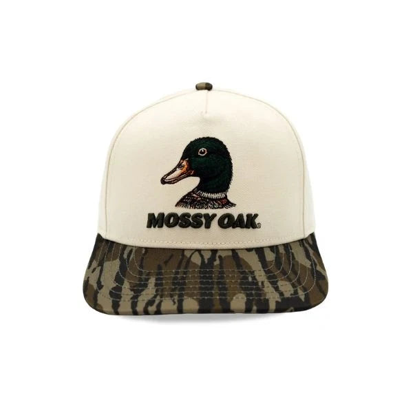 Center Stage Men's Mossy Oak Duck head Hat - Bottomland