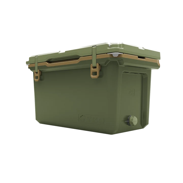 Yukon Outfitters Snake River 48QT Lightweight Hard Cooler - Chico Verde