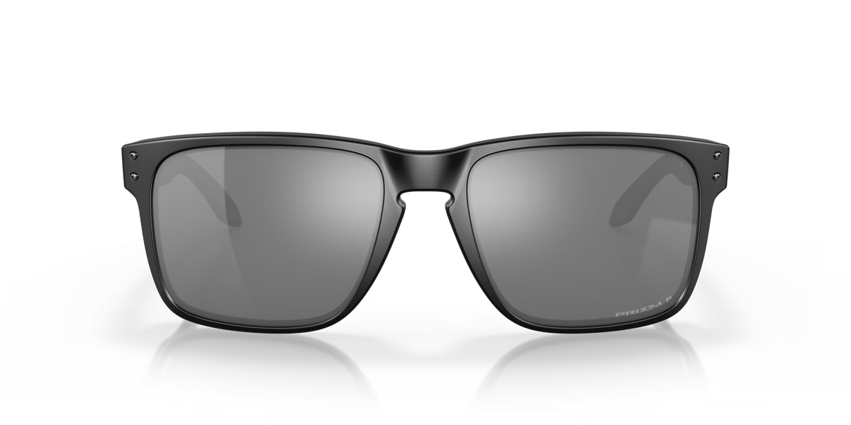 Oakley Holbrook XL Polarized Sunglasses - Matte Black/Prizm Black