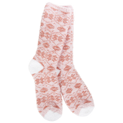 World's Softest Socks Fireside Crew Winter - Mauve