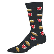 Socksmith Meat and Potatoes Bamboo Socks - Black