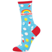 Socksmith Medicated Cotton Crew - Blue