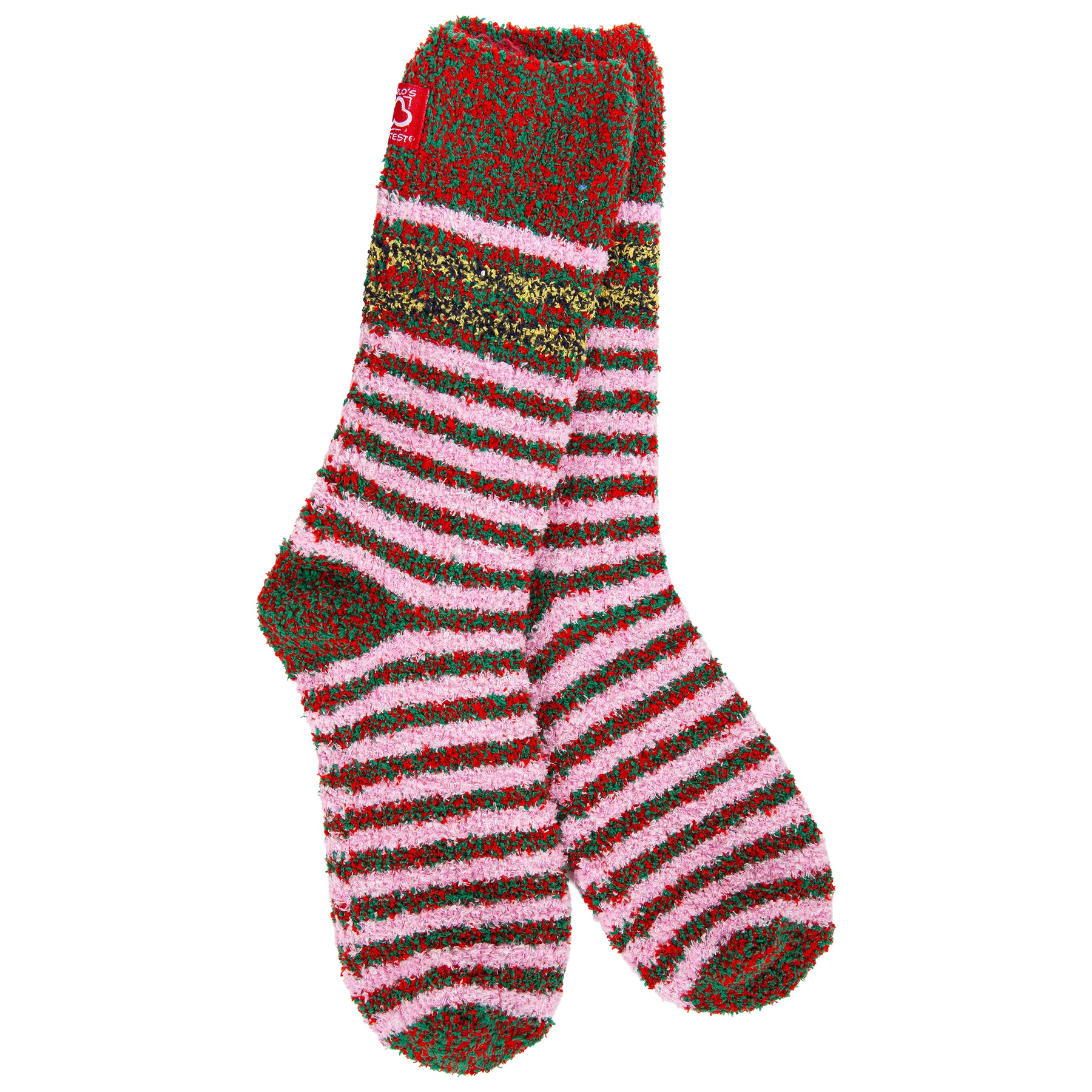 World's Softest Socks Holiday Multi Crew - Merry