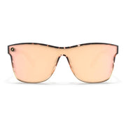 Blenders Millenia X2 Polarized Sunglasses – Lion Heart/Matte Crystal Peach Tortoise/Champagne Mirror