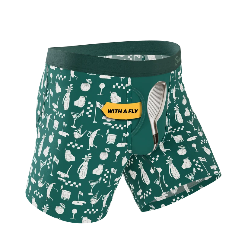 Shinesty Men's The Mulligan Hammock Pouch Underwear with Fly