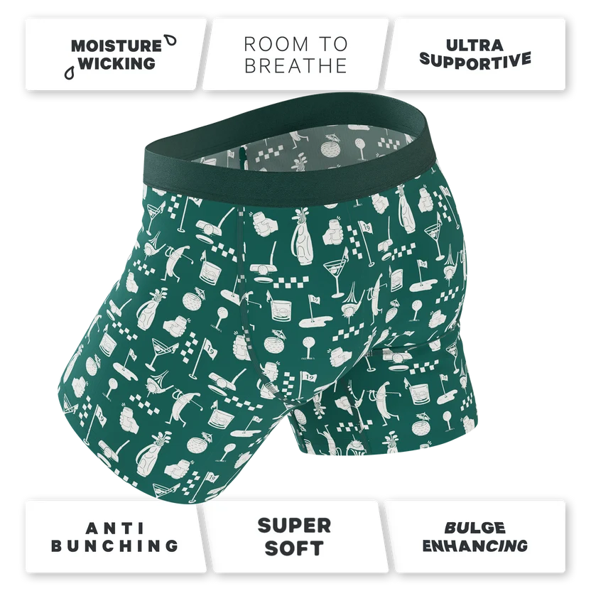 Shinesty Men's The Mulligan Hammock Pouch Underwear with Fly