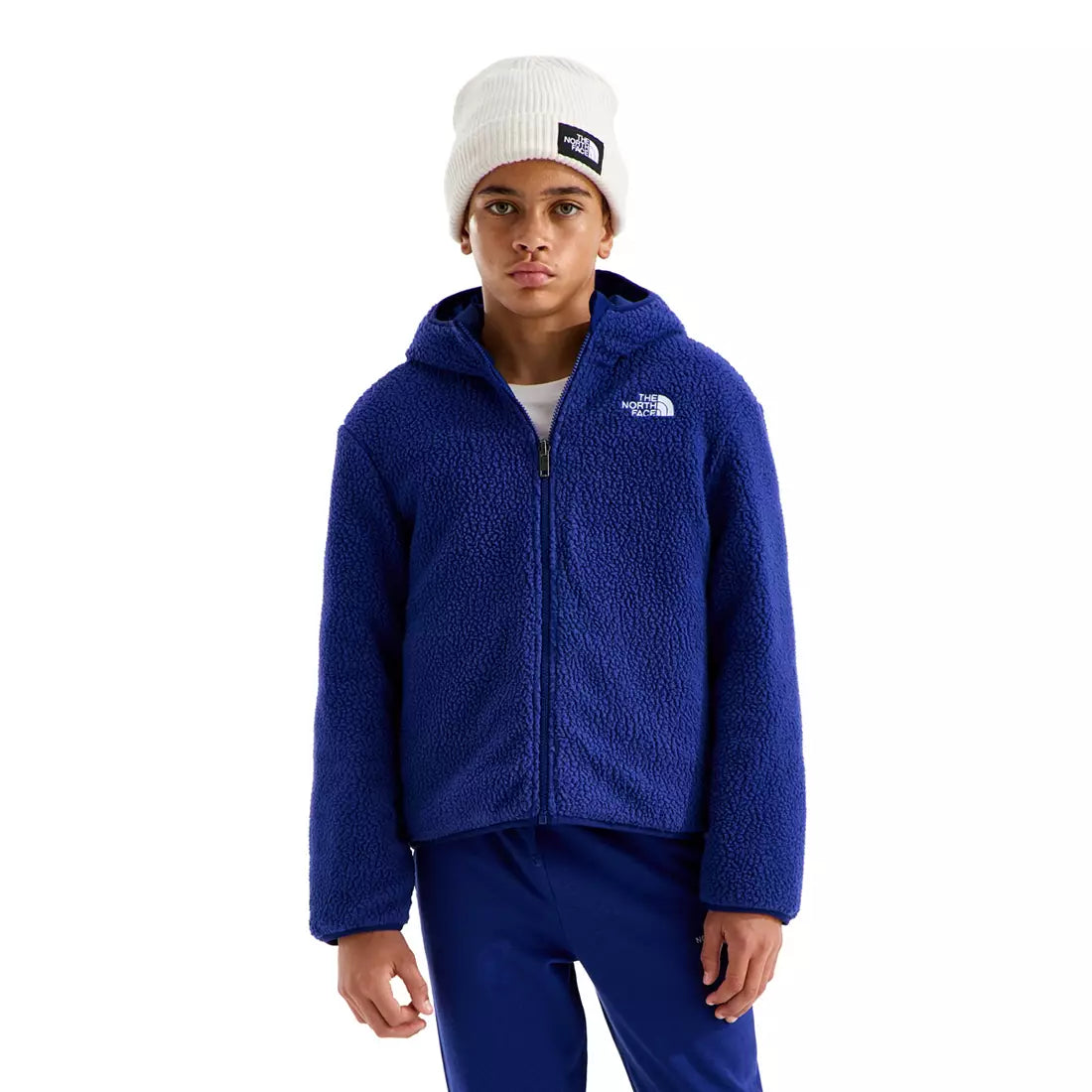 The North Face Boys' Reversible Shasta Hooded Full-Zip Jacket