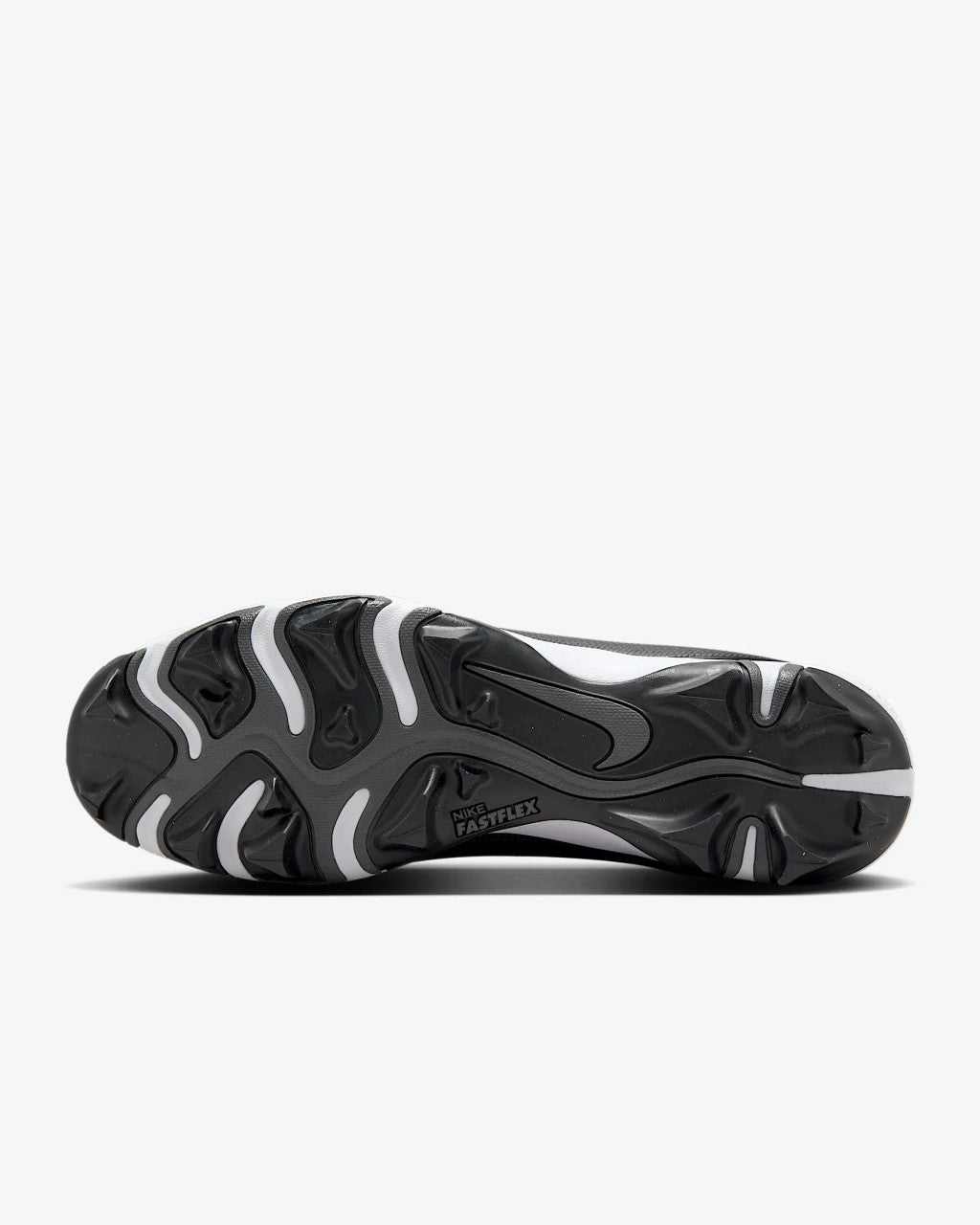 Nike Vapor Shark 3 Youth Football Cleats - Black/Black-Dark Grey-White