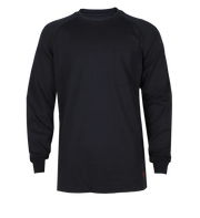 NKE Safety Apparel FR Long Sleeve Shirt - Navy